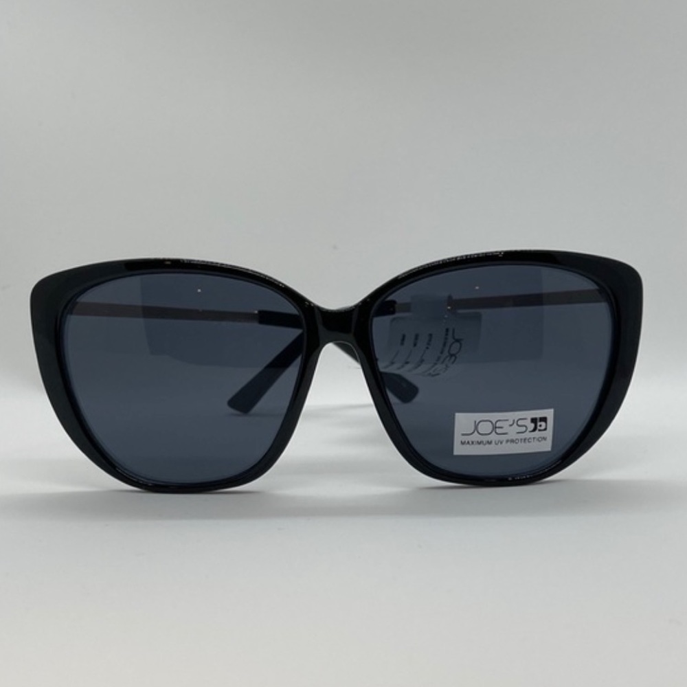 Joe's JJ 6023 10 60/15 143 Black & Gold Sunglasses NWT